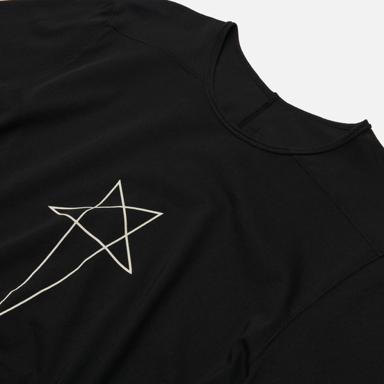 Мужская футболка Rick Owens DRKSHDW Tecuatl Pentagram Level Black/Pearl