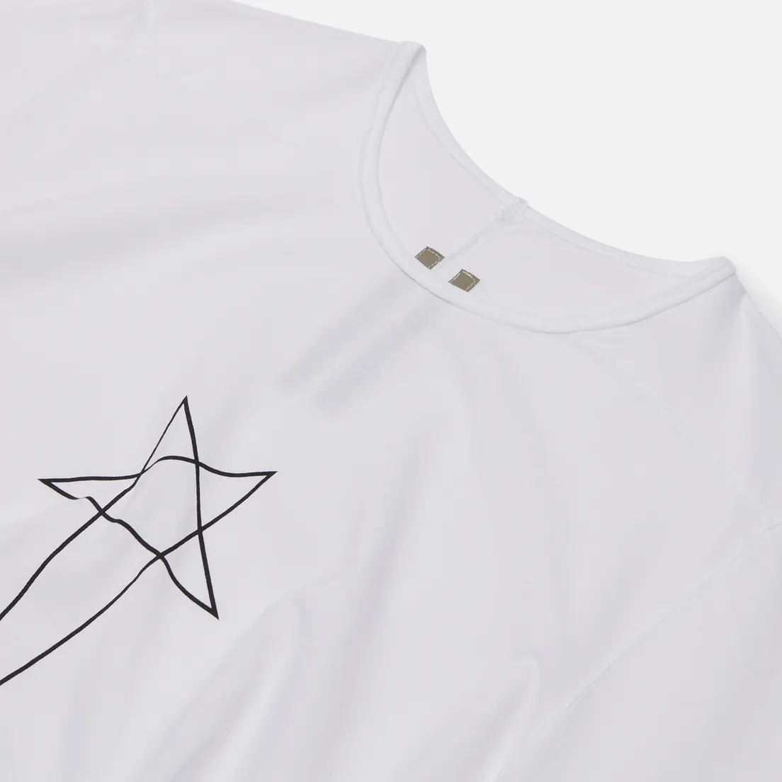 Rick Owens DRKSHDW Мужская футболка Tecuatl Pentagram Level