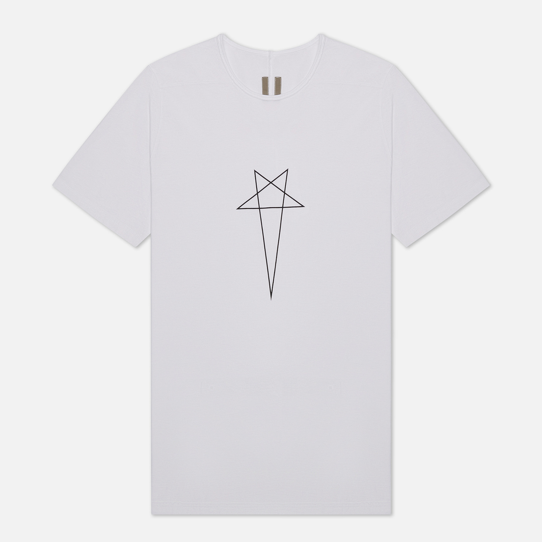 Rick Owens DRKSHDW Мужская футболка Tecuatl Pentagram Level