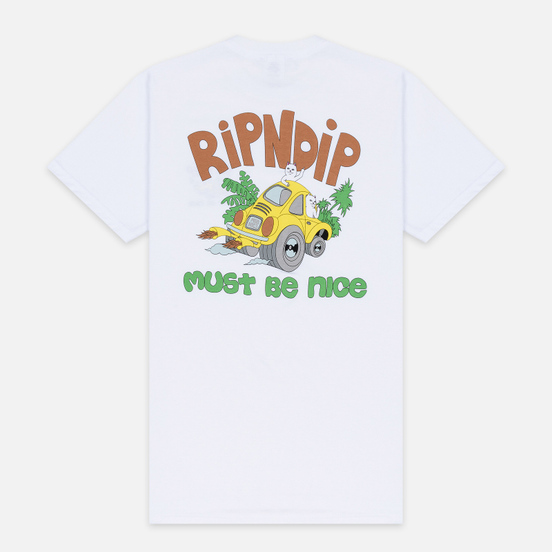 Мужская футболка RIPNDIP Buggy Nerm White