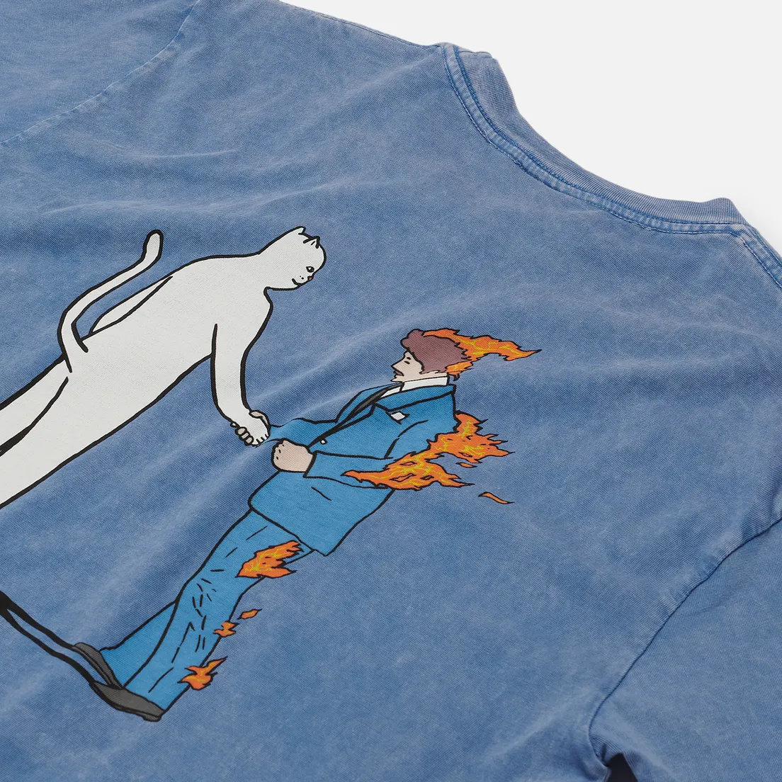 RIPNDIP Мужская футболка Burn