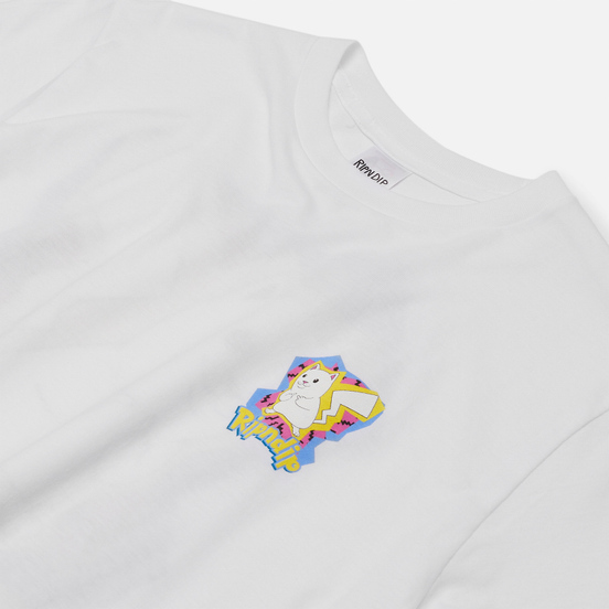 Мужская футболка RIPNDIP Catch Em All White