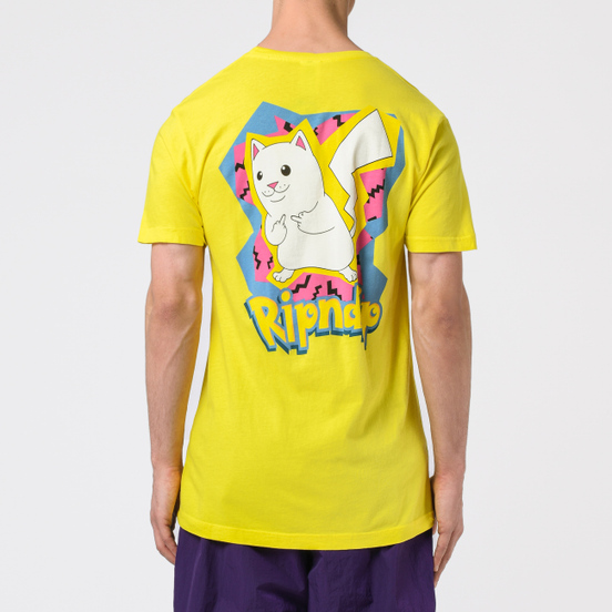Мужская футболка RIPNDIP Catch Em All Yellow