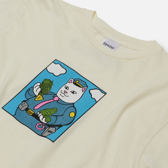 Мужская футболка RIPNDIP Confiscated Natural