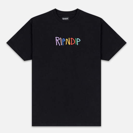 Мужская футболка RIPNDIP EMB Logo Black