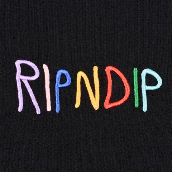 Мужская футболка RIPNDIP EMB Logo Black