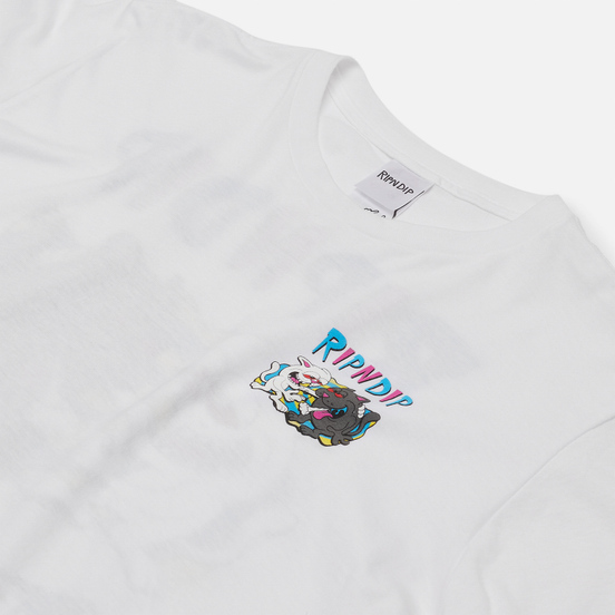 Мужская футболка RIPNDIP Hash Bros White