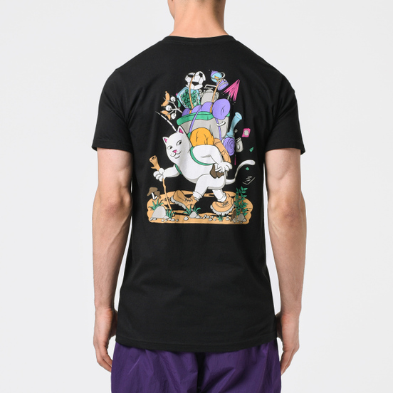 Мужская футболка RIPNDIP Hiker Nerm Black