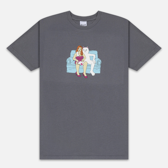 Мужская футболка RIPNDIP Inside Activities Grey Reactive Ink