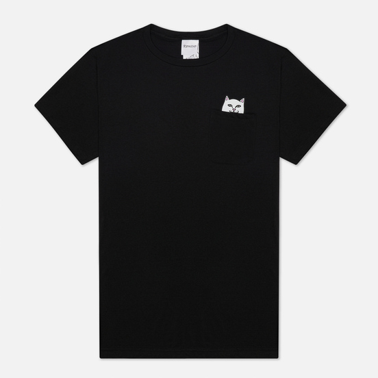 Мужская футболка RIPNDIP Lord Nermal Pocket Black
