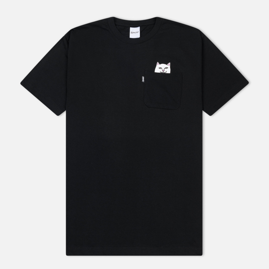 Мужская футболка RIPNDIP Lord Nermal Pocket Black