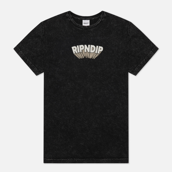 Мужская футболка RIPNDIP Mind Blown Black Mineral Wash