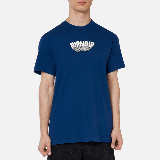 Мужская футболка RIPNDIP Mind Blown Navy