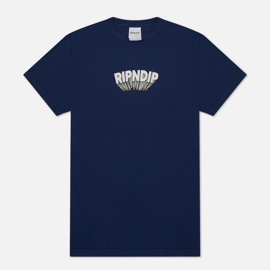 Мужская футболка RIPNDIP Mind Blown Navy