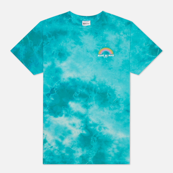 Мужская футболка RIPNDIP My Little Nerm Blue Tie Dye