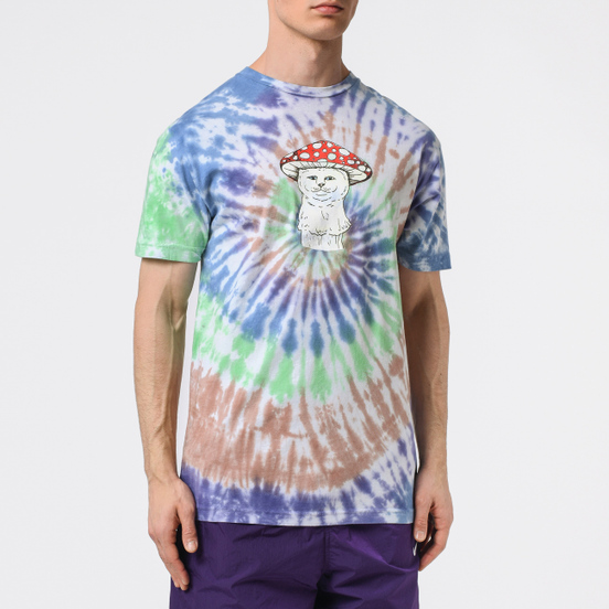 Мужская футболка RIPNDIP Nerm Cap Spiral Dye