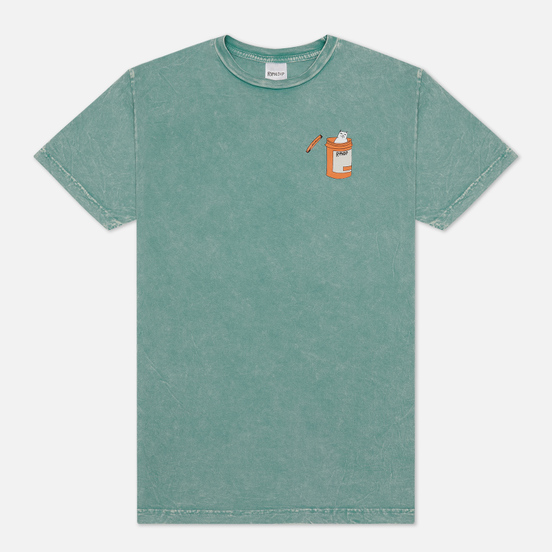 Мужская футболка RIPNDIP Nermal Pills Aqua Mineral Wash