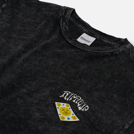 Мужская футболка RIPNDIP One More Tab Grey Mineral Wash