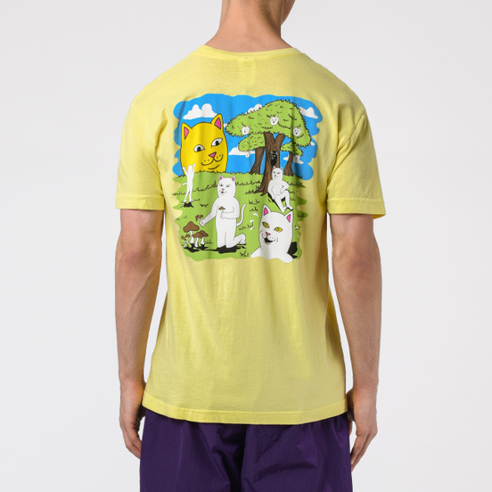 Мужская футболка RIPNDIP Park Day Light Yellow
