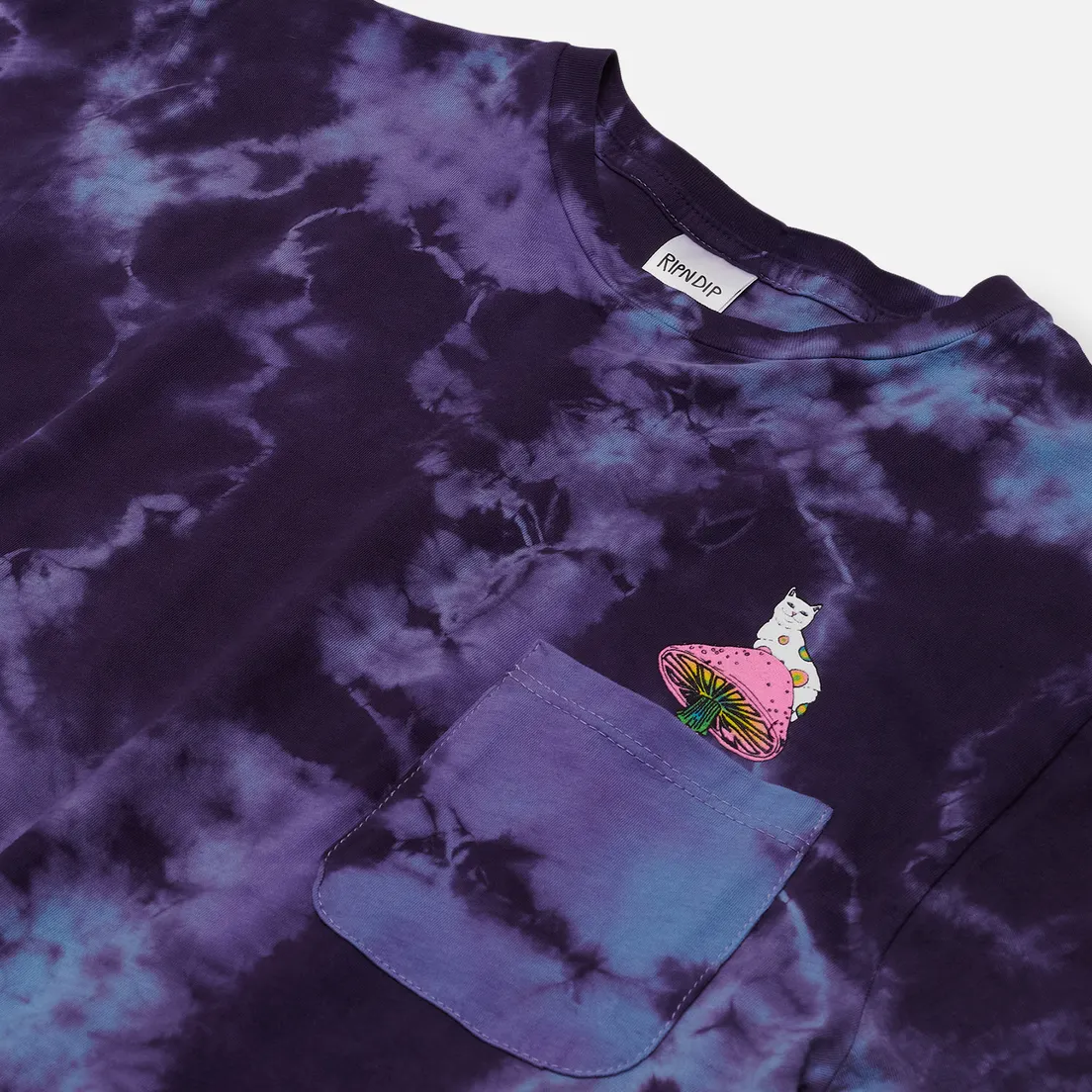 RIPNDIP Мужская футболка Psychedelic Nermal Pocket
