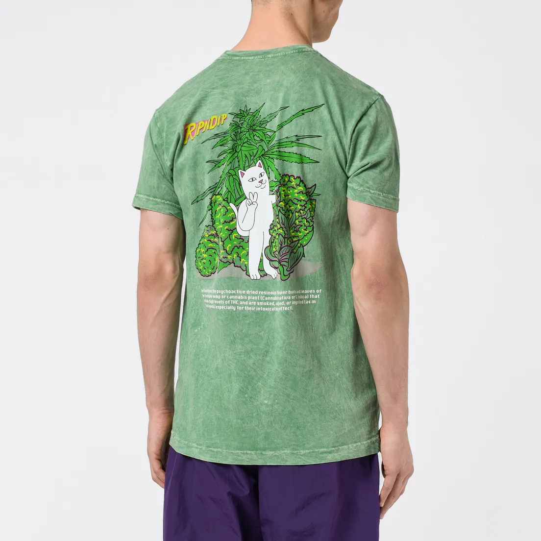 RIPNDIP Мужская футболка Purple Haze