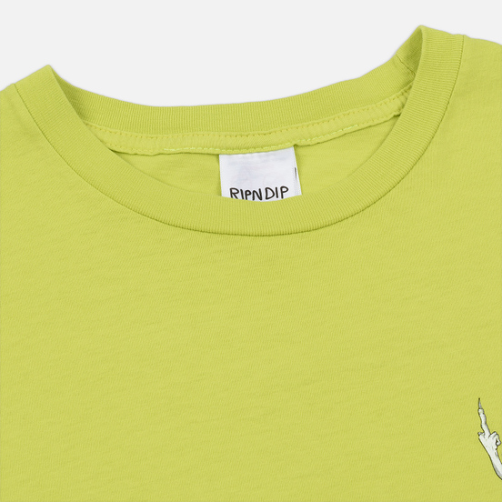 Мужская футболка RIPNDIP Skate Nerm Safety Green
