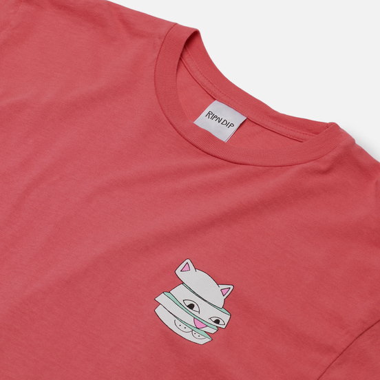 Мужская футболка RIPNDIP Sliced Watermelon Mineral Wash