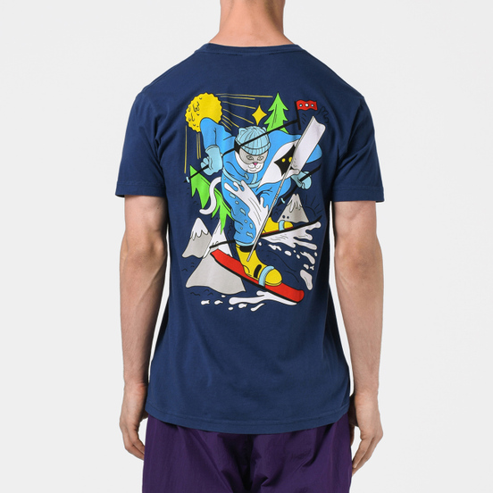 Мужская футболка RIPNDIP Slopes Navy