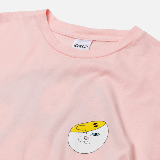 Мужская футболка RIPNDIP Smyle Pink