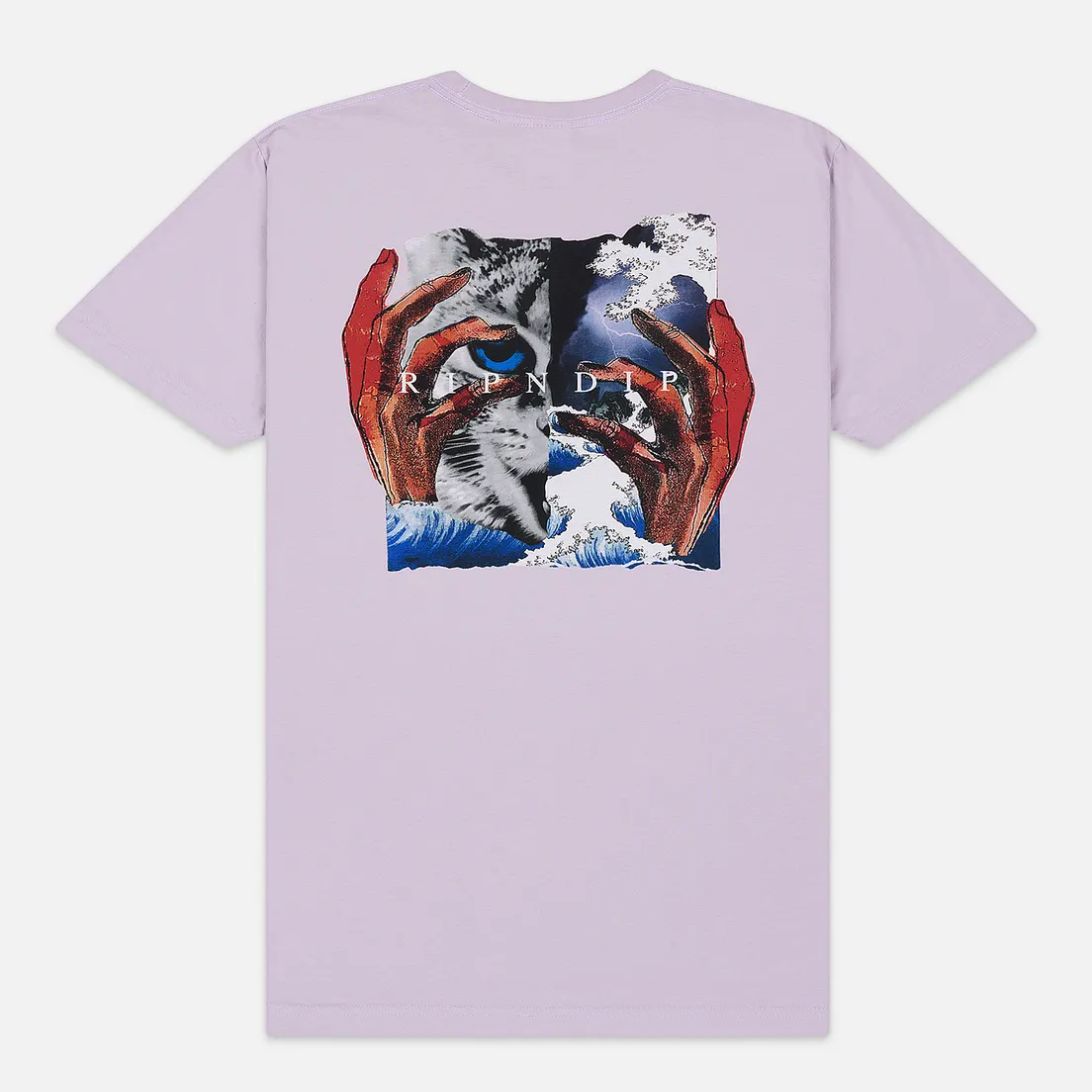 RIPNDIP Мужская футболка x Raf Simons Split