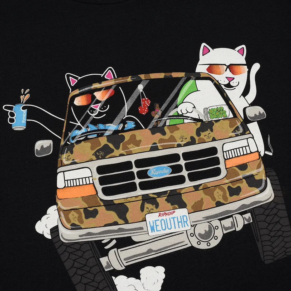 RIPNDIP Мужская футболка The Whole Gang