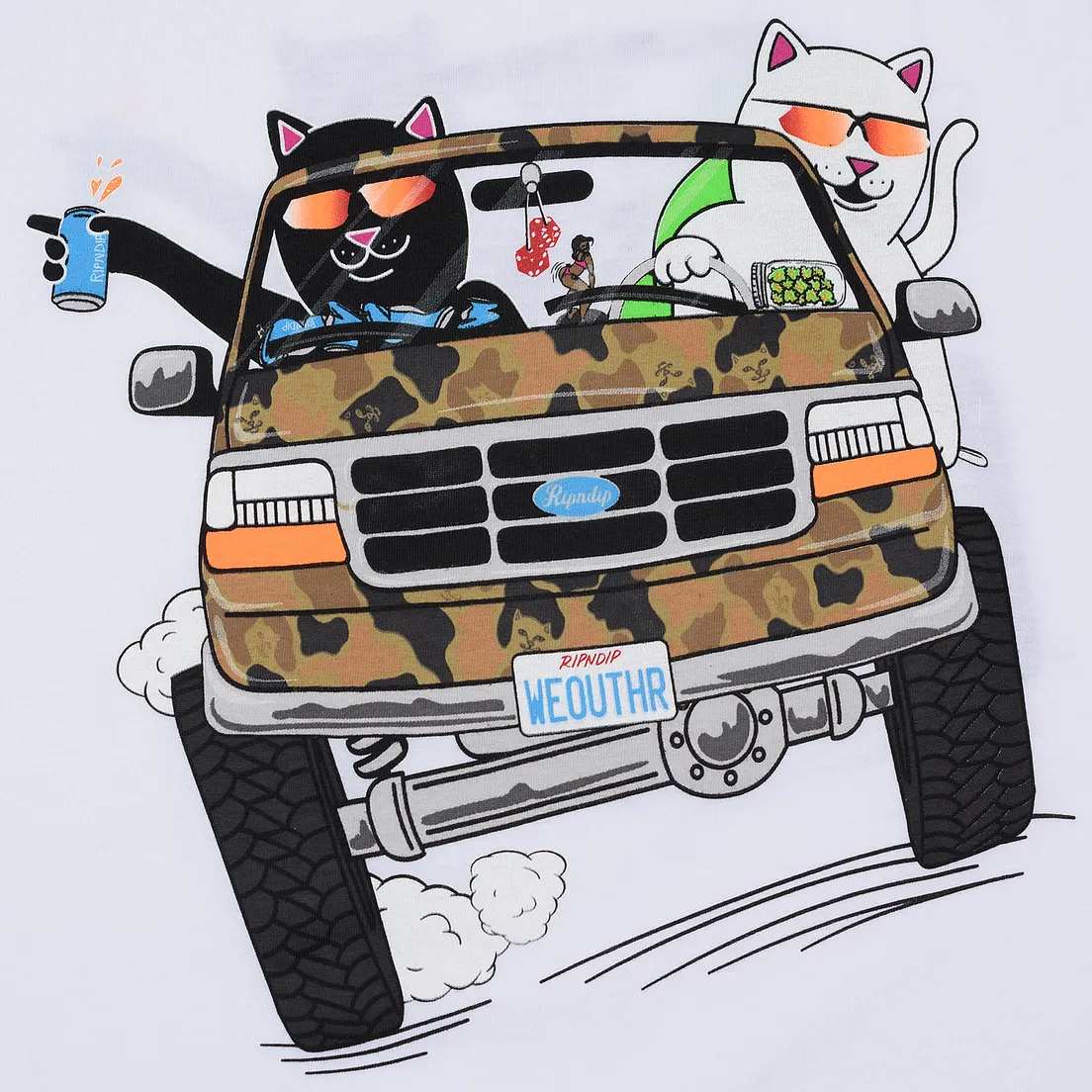 RIPNDIP Мужская футболка The Whole Gang