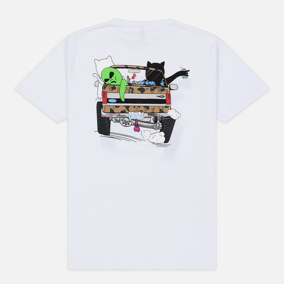 Мужская футболка RIPNDIP The Whole Gang White