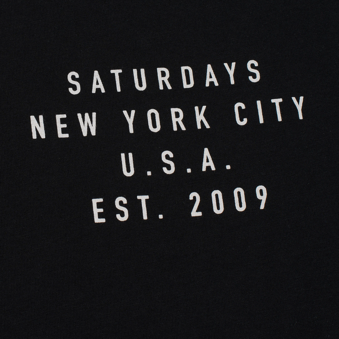 Saturdays Surf NYC Мужская футболка Established USA