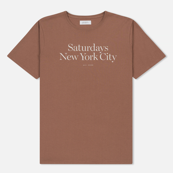 Мужская футболка Saturdays Surf NYC Miller Standard, M51729PT07-S1100