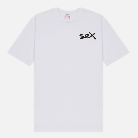Мужская футболка Sex skateboards Sex White