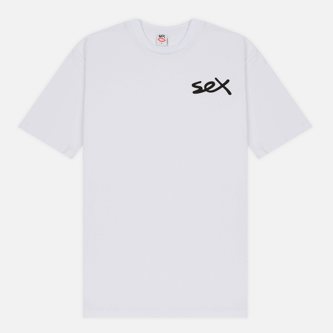 Мужская футболка Sex skateboards Sex White