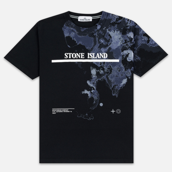Мужская футболка Stone Island 7115 Graphic Eight Black