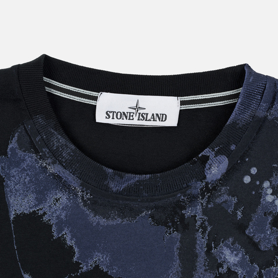 Мужская футболка Stone Island 7115 Graphic Eight Black