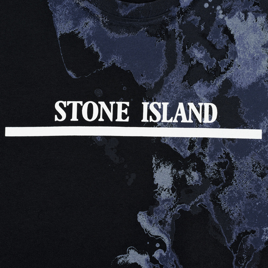 Мужская футболка Stone Island 7115 Graphic Eight Black