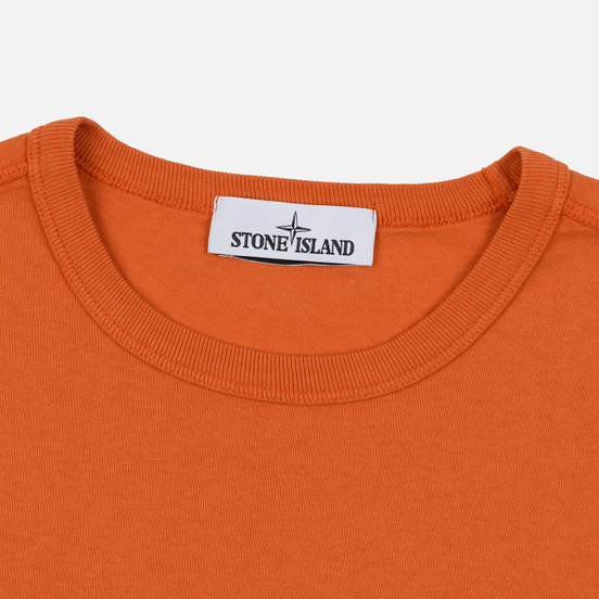 Мужская футболка Stone Island 7115 Graphic One Orange