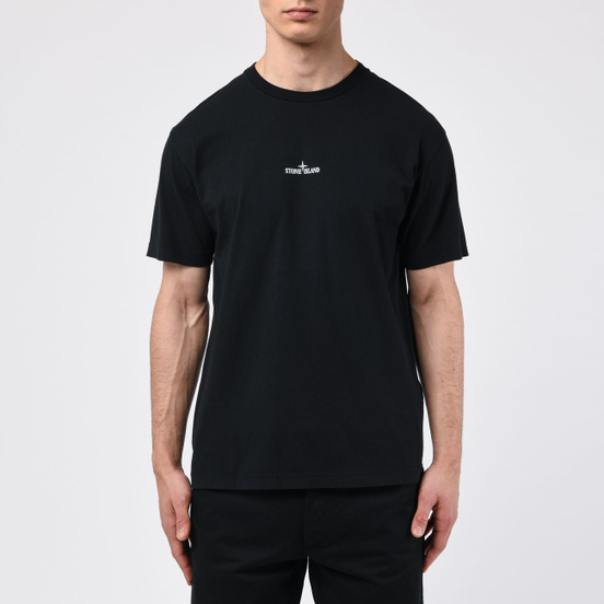 Мужская футболка Stone Island 7215 Graphic Two Black