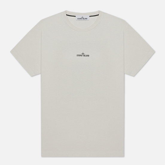 Мужская футболка Stone Island 7215 Graphic Two Ivory