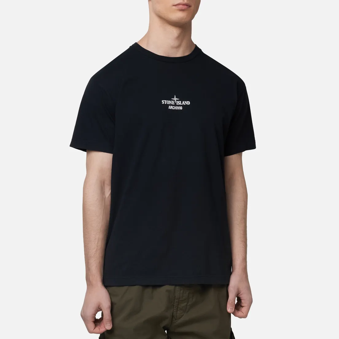 Stone Island Мужская футболка Archivio Project Lino Watro Camouflage