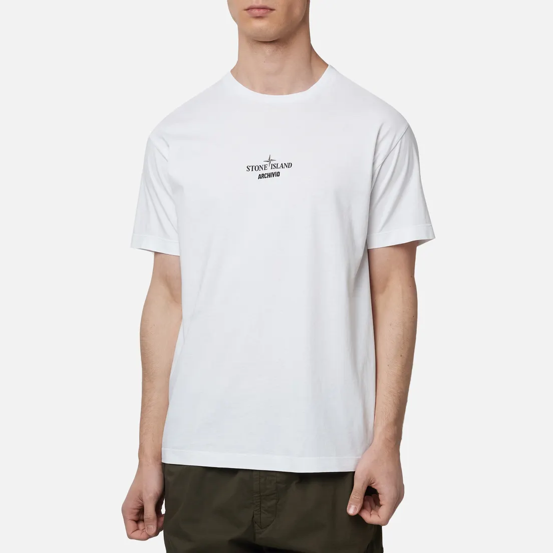 Stone Island Мужская футболка Archivio Project Lino Watro Camouflage