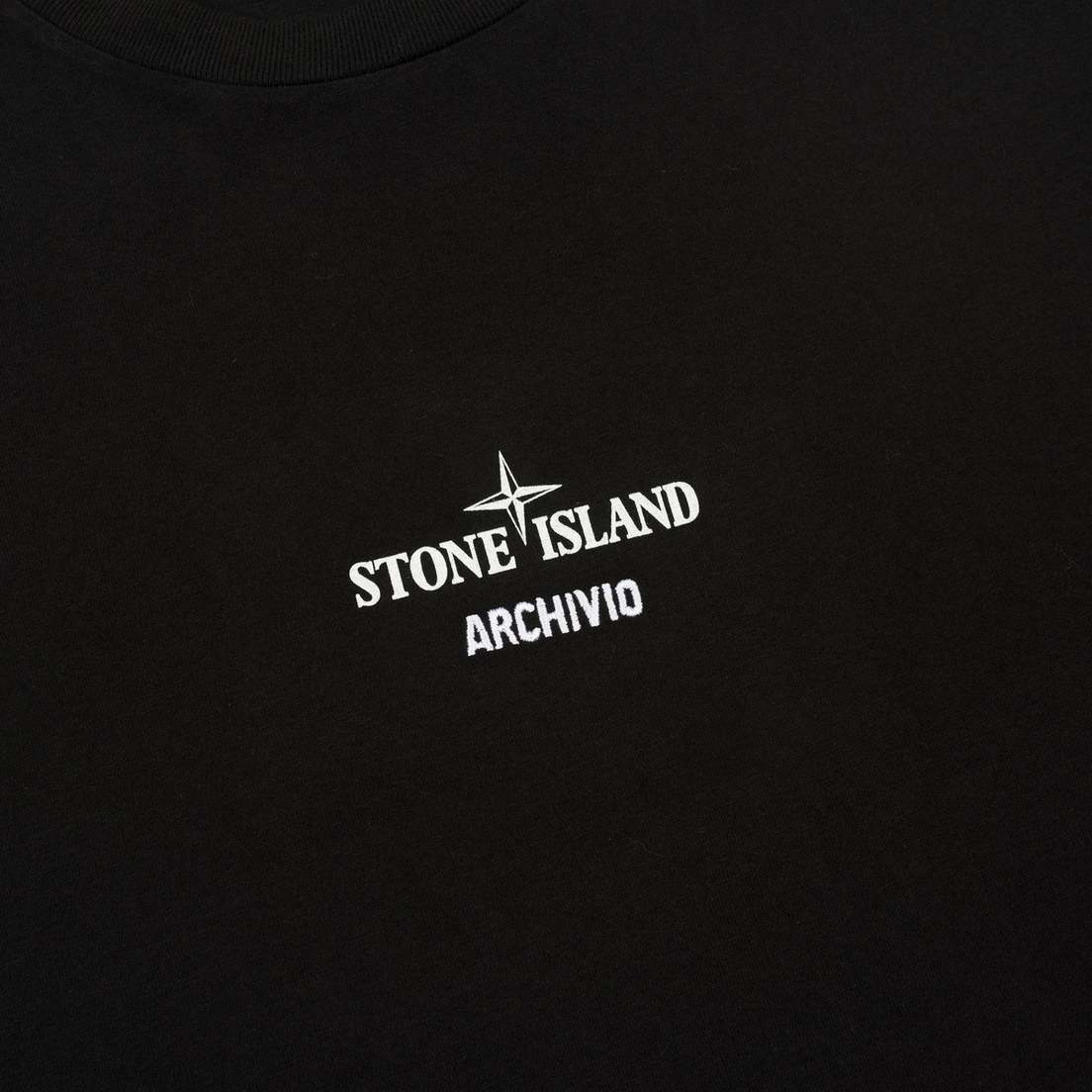 Stone Island Мужская футболка Archivio Project Mussola Gommata