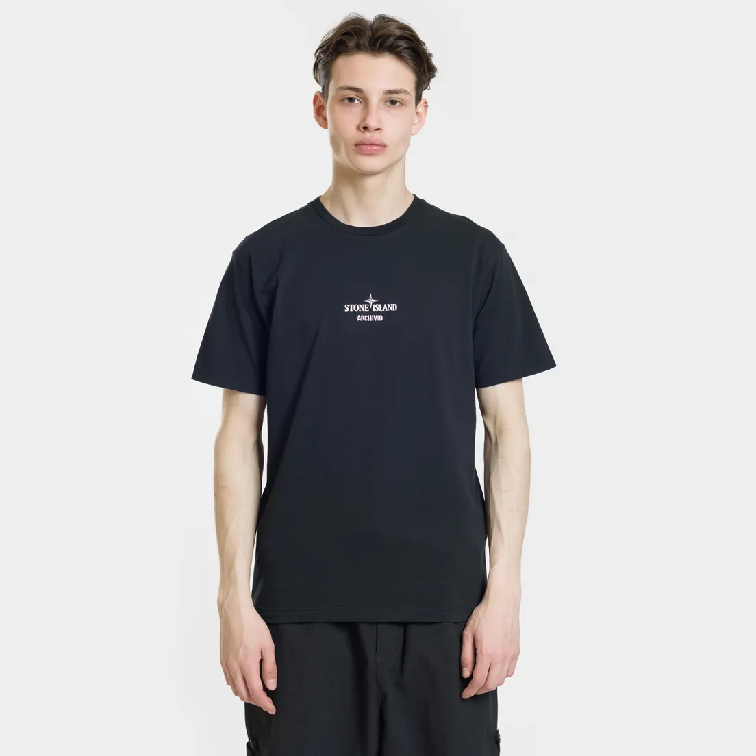 Stone Island Мужская футболка Archivio Project Tela Stella