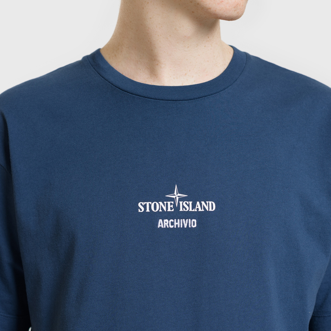 Stone Island Мужская футболка Archivio Project Tela Stella