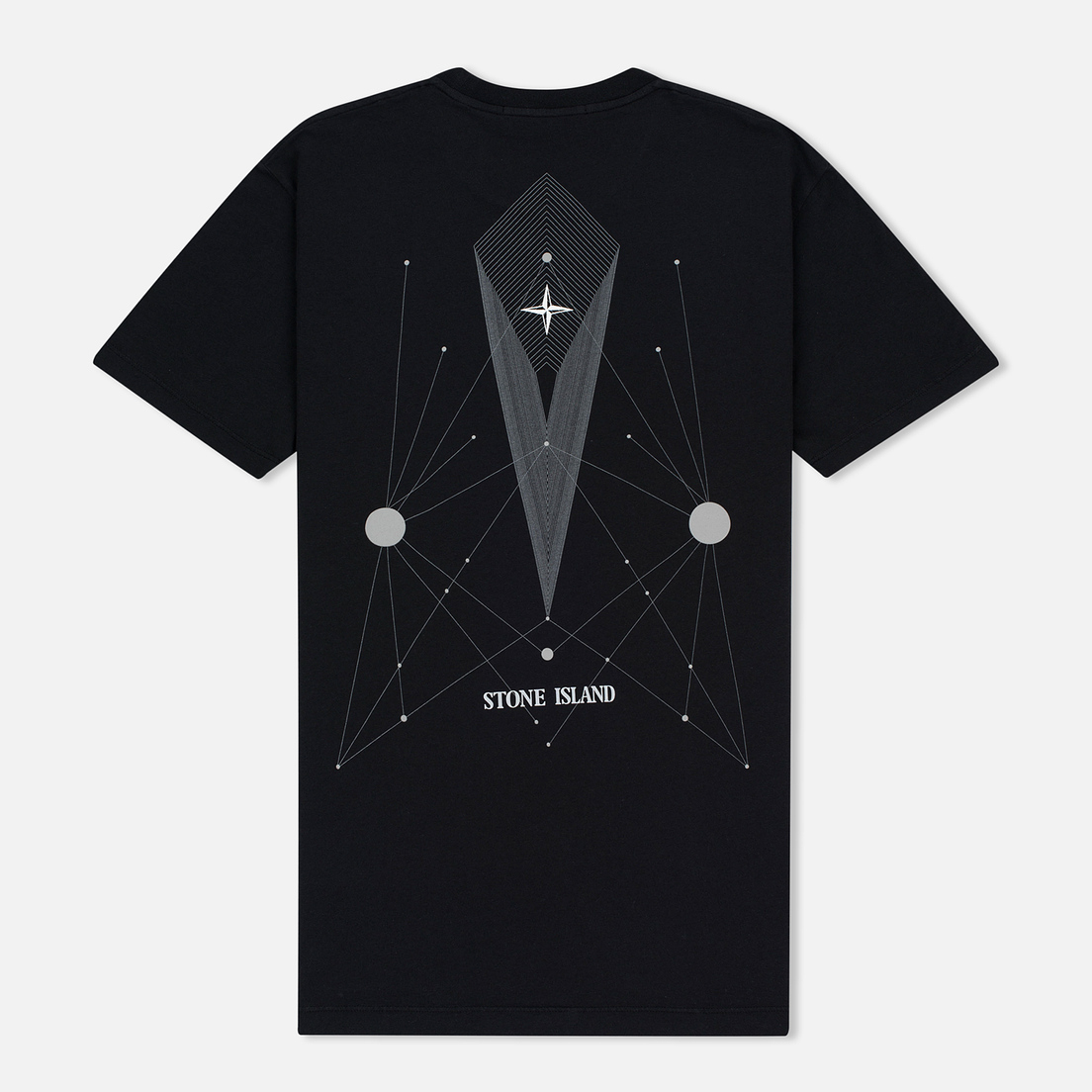 Stone Island Мужская футболка Constellation Abstract