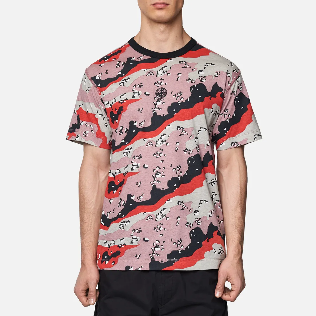 Stone Island Мужская футболка Desert Camo